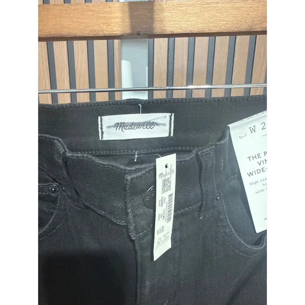 NWT Madewell The Petite Perfect Vintage Wide-Leg Jean - Size 26P - MSRP $148